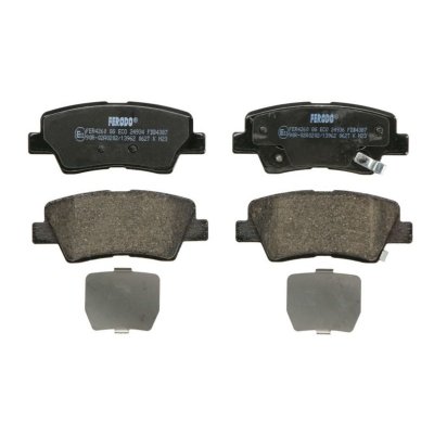 FERODO Kit de plaquettes de frein, frein a disque  FDB4387