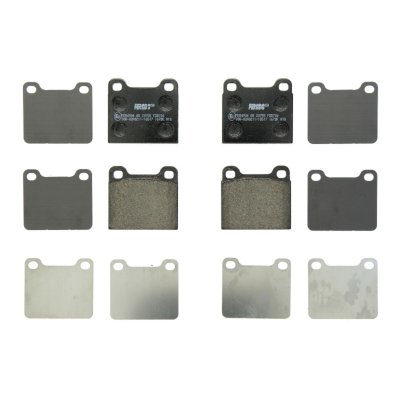 FERODO Kit de plaquettes de frein, frein &agrave; disque  FDB704