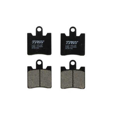 TRW Kit de plaquettes de frein frein &agrave; disque Organic Allround MCB706 