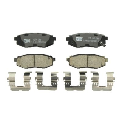 FERODO Kit de plaquettes de frein frein &agrave; disque PREMIER FDB4187 