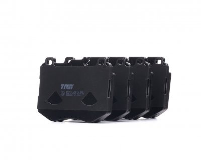 TRW Kit de plaquettes de frein, frein a disque  GDB2081