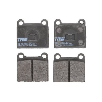 TRW Kit de plaquettes de frein, frein &agrave; disque  GDB648