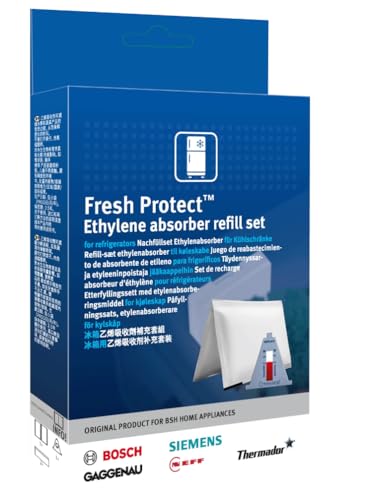 BOSCH Kit de recharge Fresh Protect absorbeur d'&eacute;thyl&egrave;ne pour r&eacute;frig&eacute;rateur 17007000