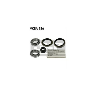 SKF Kit de roulements de roue VKBA 686 