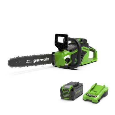 GREENWORKS Kit de scie &agrave; cha&icirc;ne 40 v 35 cm 
