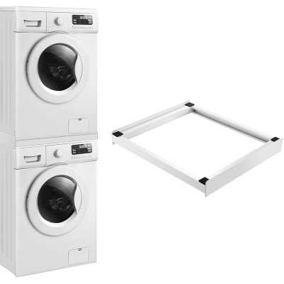 [EN.CASA] Kit de Superposition pour Lave-Linge S&egrave;che-Linge Standard 60 cm Blanc 