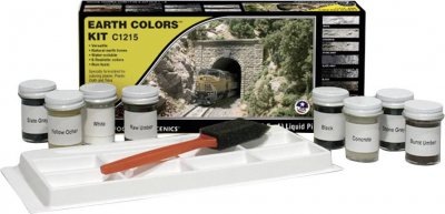 GENERIQUE Kit de teinture (earth colour kit) woodland scenics 2096120