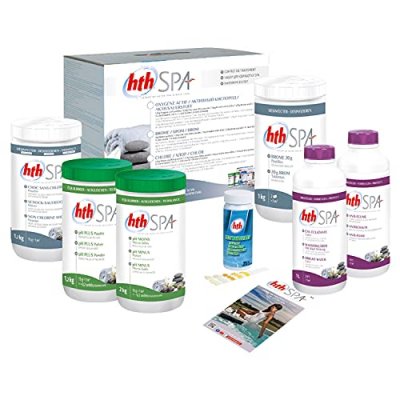 0.111930000 Kit de traitement au brome pour spa gonflable- Blanc