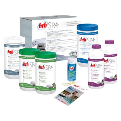 HTH Kit de traitement au chlore  pour spa gonflable