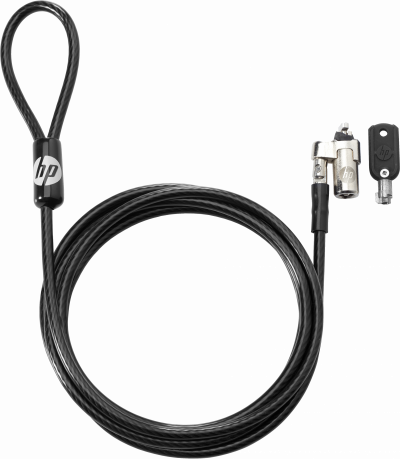 HP Kit de verrouillage de c&acirc;ble &agrave; cl&eacute; 10 mm 