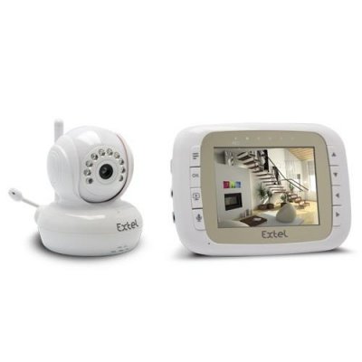 EXTEL Kit de vid&eacute;osurveillance num&eacute;rique sans fil O'Control &eacute;cran 9 cm