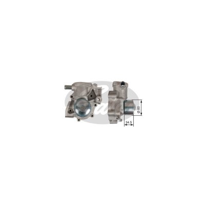 GATES Kit distribution + pompe a  eau  KP15537XS-3 (X1)