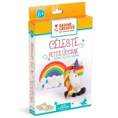 GRAINE CR Kit DouliDou Celeste la petite licorne