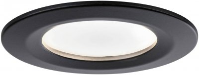 PAULMANN Kit enc Nova Coin 3-stepdim rd fixe led 3x6W 2700K 230V Noir mat/Alu