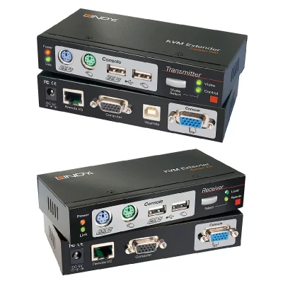 LINDY Kit extender KVM cat.5 combo 300, PS/2, USB & VGA