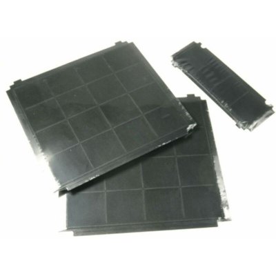 AIR FORCE Kit filtres &agrave; charbon pour Hotte AIRFORCE - 330X300mm et 1 filtre 267X98mm