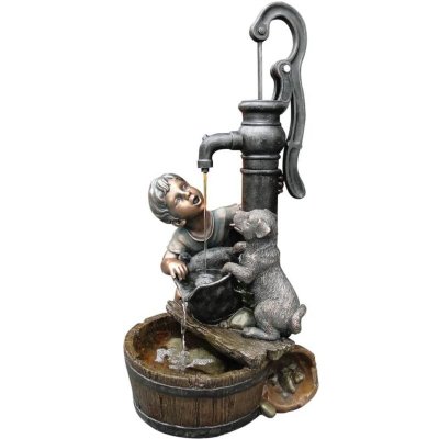 HTTPS: OUTIROR.COM IMG P 6 0 3 9 6039.JPG Kit fontaine rustique de jardin ou d'int&eacute;rieur Regina