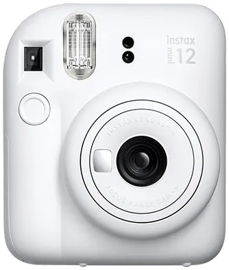 FUJIFILM Kit  Best Memories Instax Mini 12 Argile Blanc Appareil Photo Instantan&eacute;