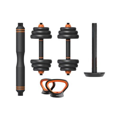  Kit halt&egrave;res + barre + poids russe xiaomi fed 20 kg