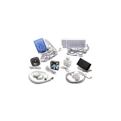 LUTECE Kit hammam petit volume g&eacute;n&eacute;rateur vapeur 2,8kw affichage LCD avec accessoires