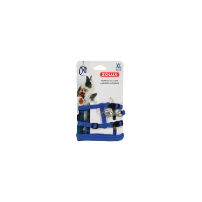 ZOLUX Kit harnais p.mam casual xl bl pour rongeur et petit mammif&egrave;re