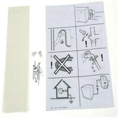 HOTPOINT ARISTON Kit Installation 45/60cm (velcro) Pour Lave Vaisselle Scholtes - C00301749