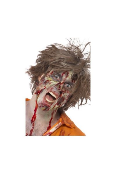 SMIFFYS Kit maquillage zombie complet adulte Halloween