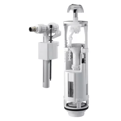 SIAMP Kit m&eacute;canisme OPTIMA S double chasse + robinet flotteur 95L