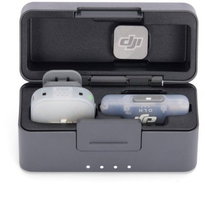 DJI Kit Micro Sans Fil  Mic Mini 2 Blanc/noir Usb-c &Eacute;tui Recharge