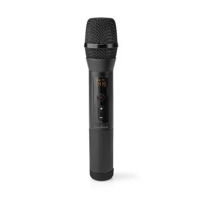 NEDIS Kit microphone sans fil  MPWL200BK Noir
