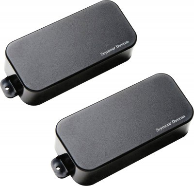 SEYMOUR DUNCAN Kit Micros Guitare &Eacute;lectrique  Kit Blackouts 7 Black Ph1 - Ahb-1s17str