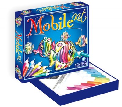**** Kit mobile vitrail Poissons - Sentosph&egrave;re - couleur variant