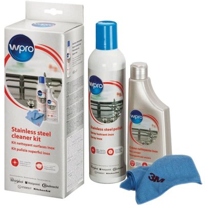 WPRO Kit nettoyant inox, Four - Cuisini&egrave;re, 484000008498 - 1