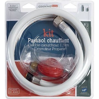 GENERIQUE Kit parasol chauffant raccord a visser 1,5m