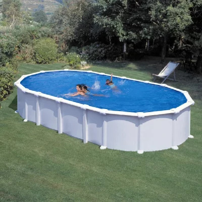 GRE Kit piscine acier DREAMPOOL Premium 7.3 x 3.8 x 1.3m