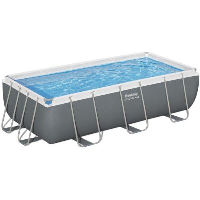BESTWAY Kit piscine  POWER STEEL FRAME POOL404x201x100cm