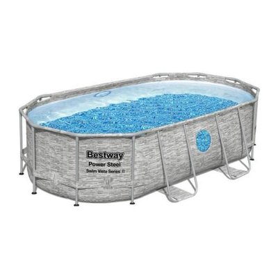 BESTWAY Kit piscine  SWIM VISTA POOL 427x250x100 pierre