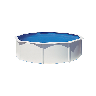 Kit piscine hors-sol bora bora acier blanc ronde &Oslash;460 x h120 cm