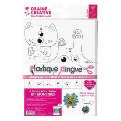GRAINE CR Kit plastique dingue accessoires monstres 540207