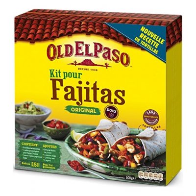 OLD EL PASO Kit Pour Fajitas De Bl&eacute;  - La Boite De 500 G