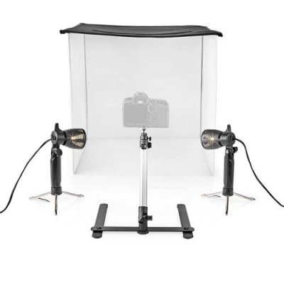 NEDIS Kit pour studio photo  SKT012WT Bleu / Blanc / Rouge / Noir