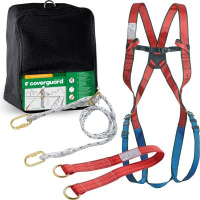 COVERGUARD Kit Pr&eacute;vention des chutes Toplock 71610. - Rouge - Unique