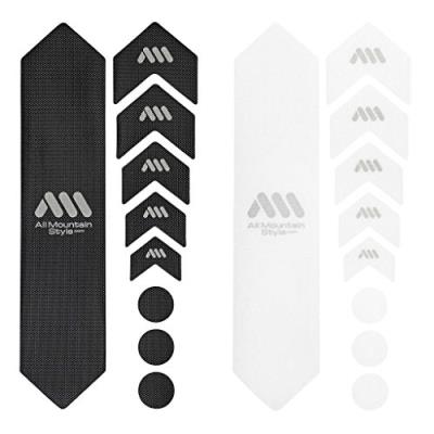 ALL MOUNTAIN STYLE Kit protection de cadre  honey comb 9 pcs noir