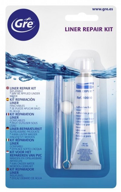 GRE Kit r&eacute;paration liner piscines hors-sol 40080 