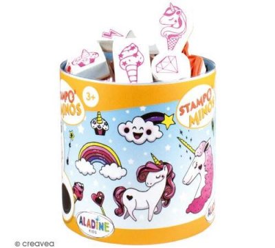 ALAD Kit Stampo Minos - Licorne - 19 pcs - ine - couleur variant