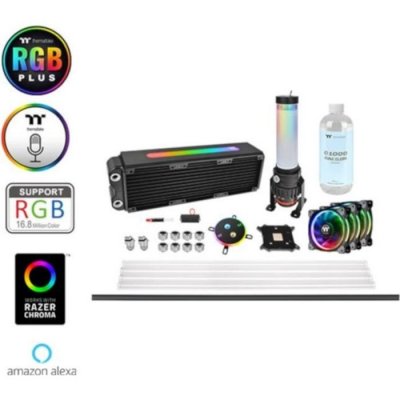 THERMALTAKE Kit Watercooling &agrave; Monter  Pacific M360 Plus D5 RGB (Noir)