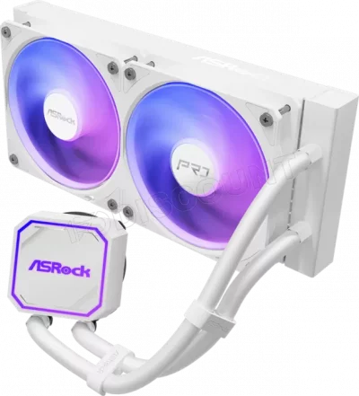 ASROCK Kit Watercooling AIO  Pro RGB - 240mm (Blanc) #2POURCENT