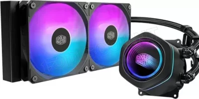 COOLER MASTER Kit Watercooling AIO  MasterLiquid Core Nex RGB - 240mm (Noir) #2POURCENT