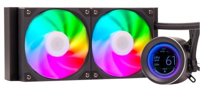 ITEK Kit watercooling  ARCTIC SPHERE LCD 240 mm Noir
