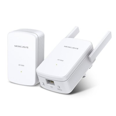 MERCUSYS Kit Wi-Fi CPL  MP510 AV1000 Gigabit - 1000Mbps - Port&eacute;e jusqu'&agrave; 300m - Gigabit Ethernet